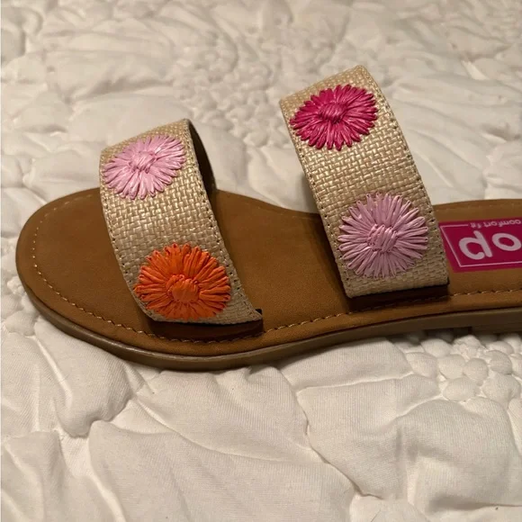 Brand New Pop Kaiyah Floral Slide Sandal - Picture 4 of 8